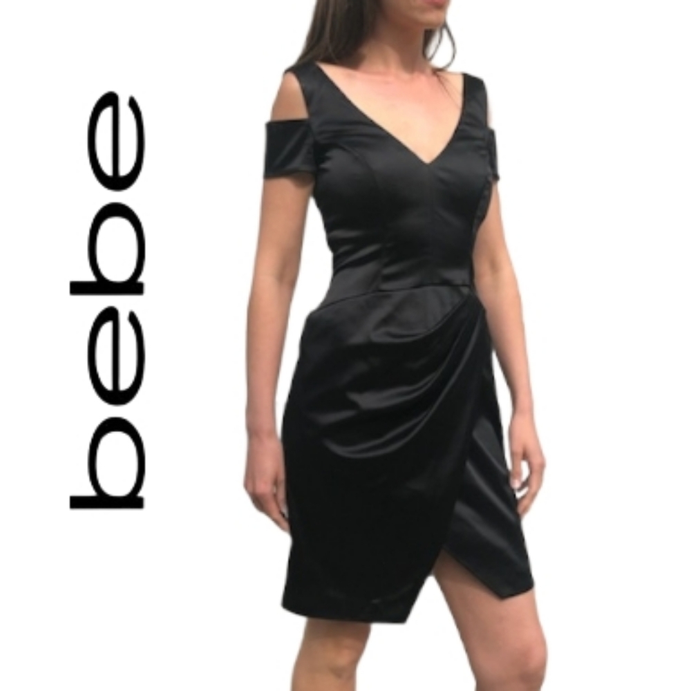 bebe- Cold Shoulder Dress